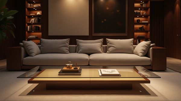 Tables basses en verre : l’atout chic de votre salon
